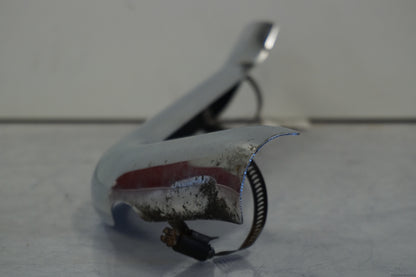 Snett uppifrån på Värmeskydd från en H-D Sportster 1200 XL1200C -1999 motorcykel.