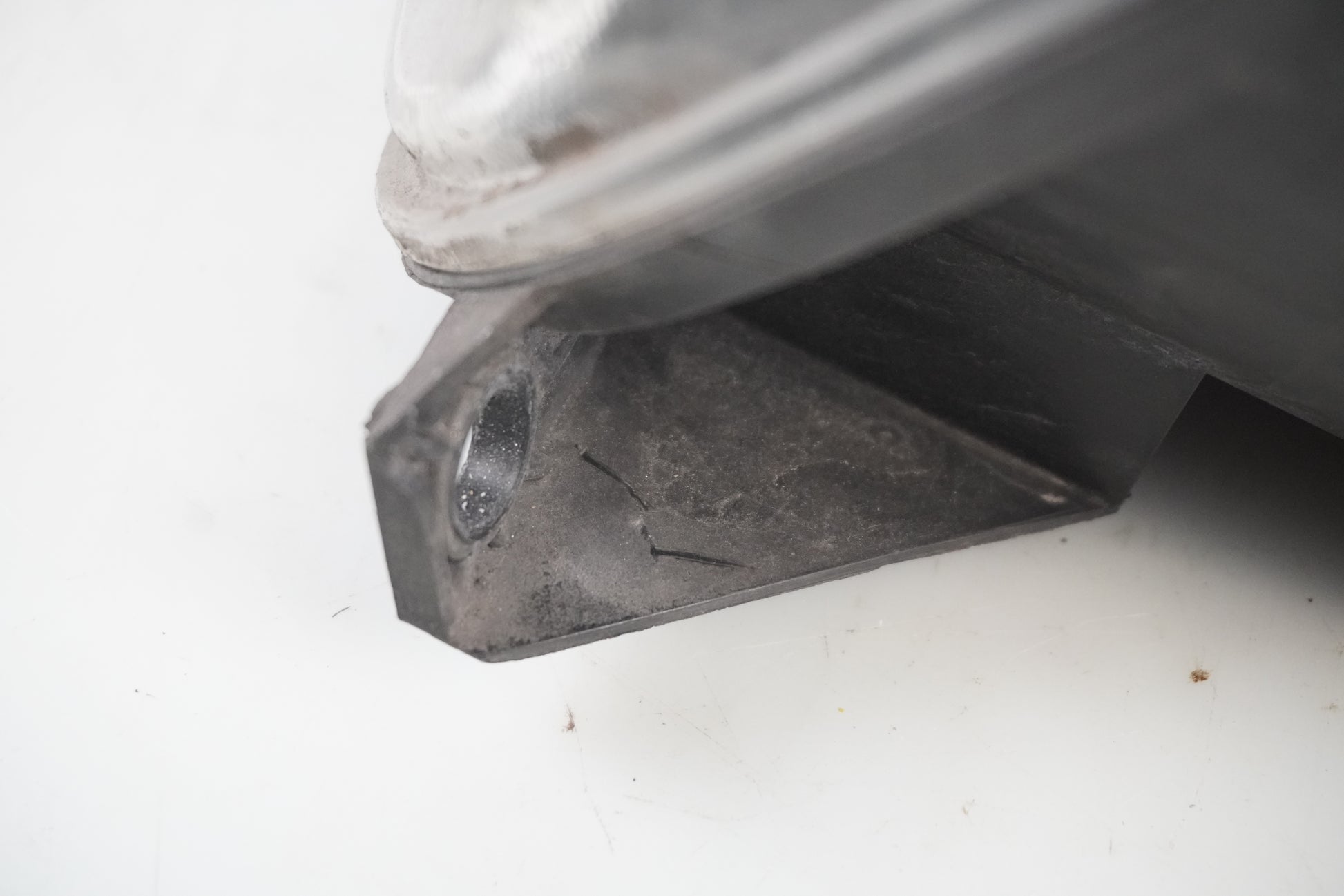 Vänster sida på Strålkastare från en BMW R 1100 RT -1999 motorcykel.