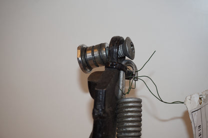 Baksidan på Centralstöd från en BMW R 1200 RT -2011 motorcykel.