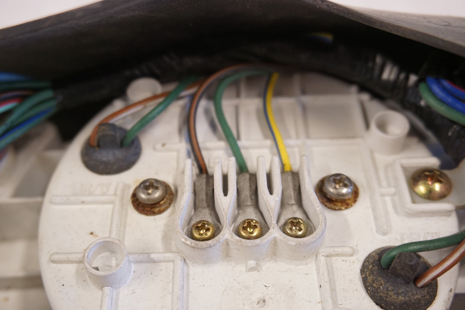 Extrabild5 på Instrumentpanel från en Honda CBR 600 -1987 motorcykel.