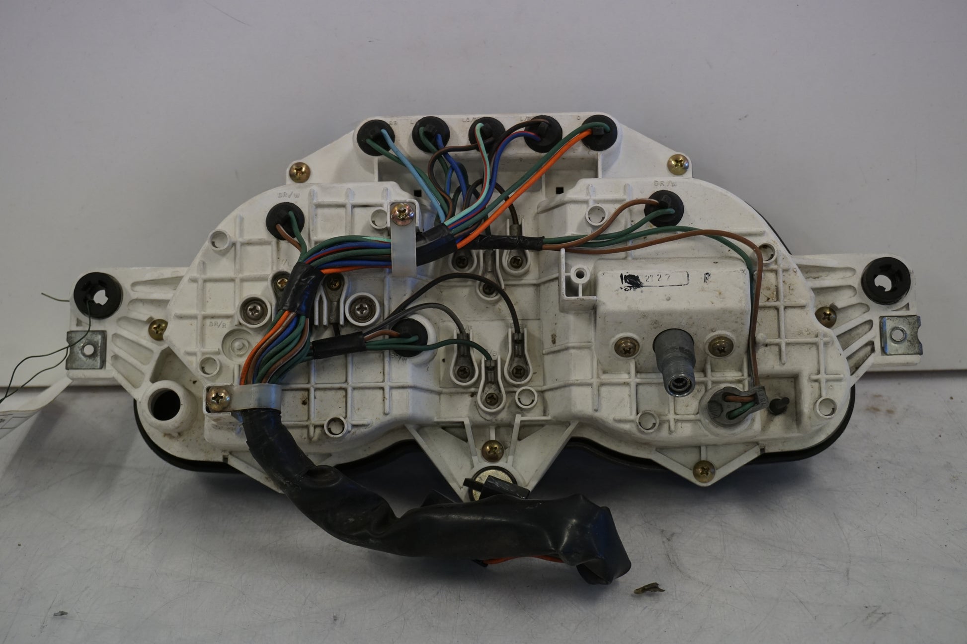 Extrabild2 på Instrumentpanel från en Honda CBR 1000 F -1987 motorcykel.