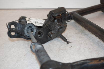 Snett uppifrån på Centralstöd från en BMW R 1100 GS -1998 motorcykel.