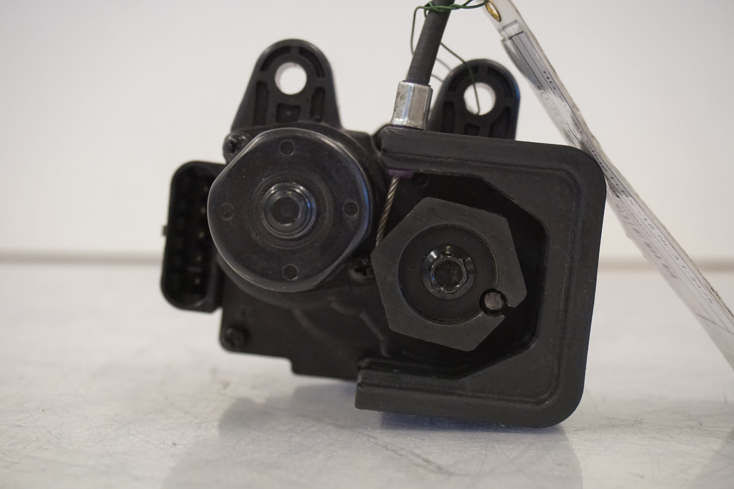 Snett uppifrån på Avgasspjällmotor från en H-D Street Glide FLHX -2016 motorcykel.