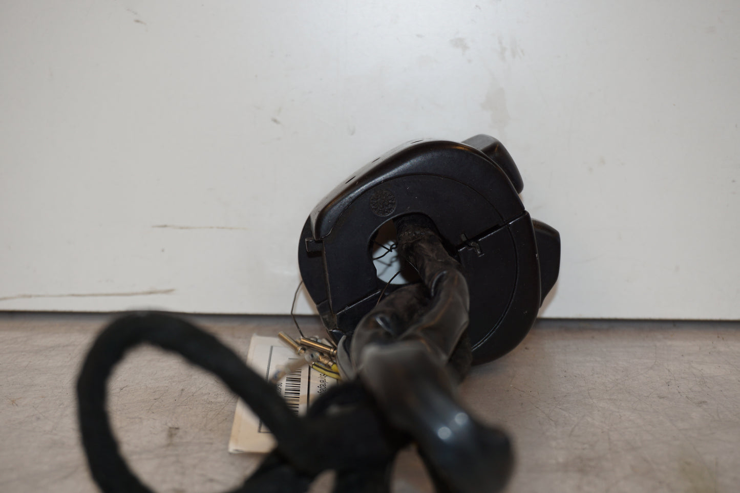 Höger sida på Styrelreglage från en H-D Dyna Low Rider FXDL -2004 motorcykel.