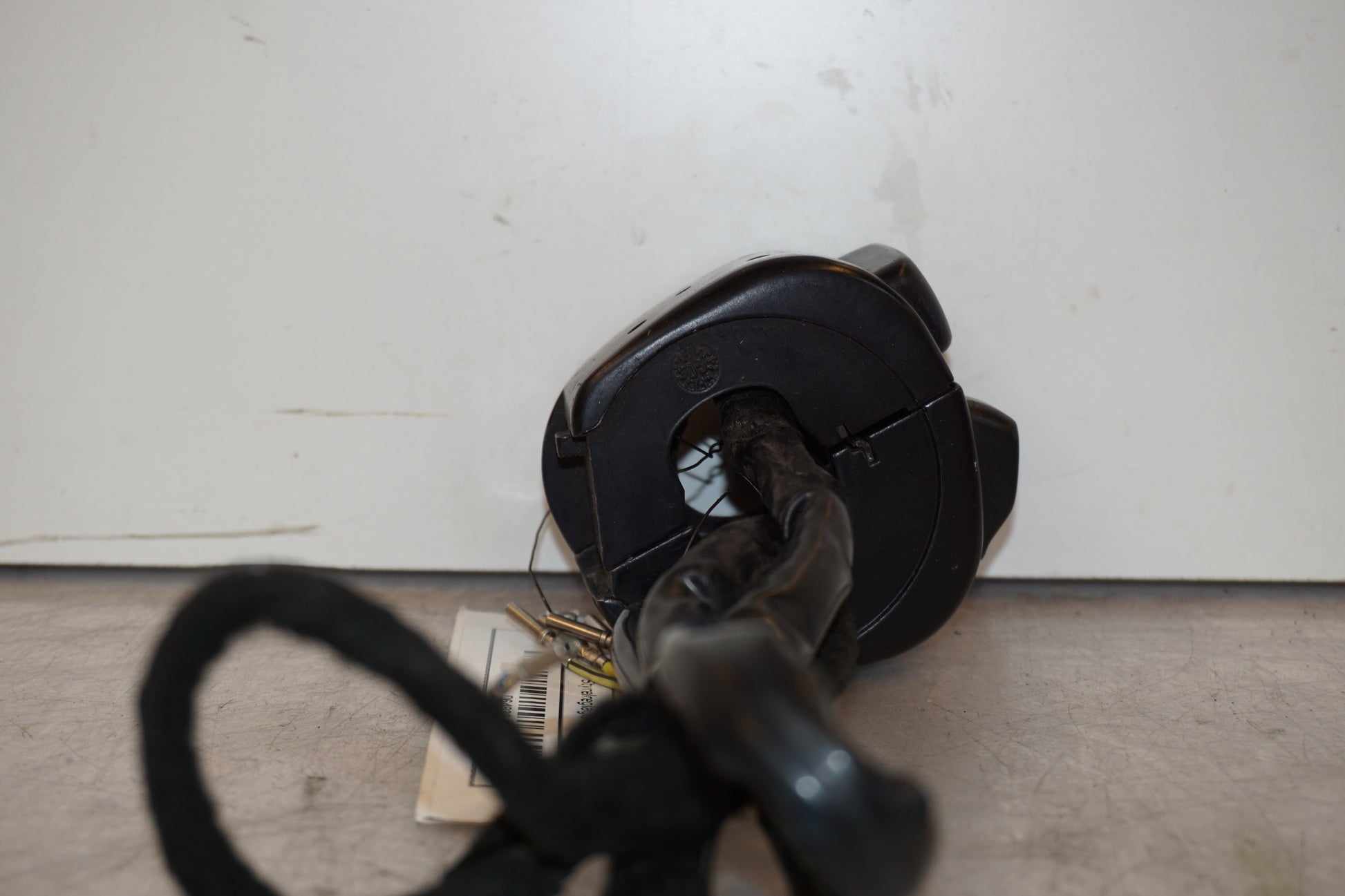 Höger sida på Styrelreglage från en H-D Dyna Low Rider FXDL -2004 motorcykel.