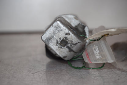 Snett nerifrån på Fotpinne från en Kawasaki VN 750 -1993 motorcykel.