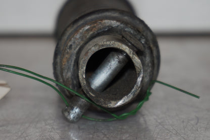 Snett uppifrån på Fotpinne från en Kawasaki KDX 125 -1991 motorcykel.