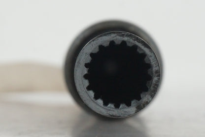 Snett uppifrån på Kardanaxel från en BMW K 1200 LT -2004 motorcykel.