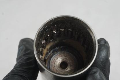 Baksidan på Kardanaxel från en Kawasaki VN 1500 -1995 motorcykel.