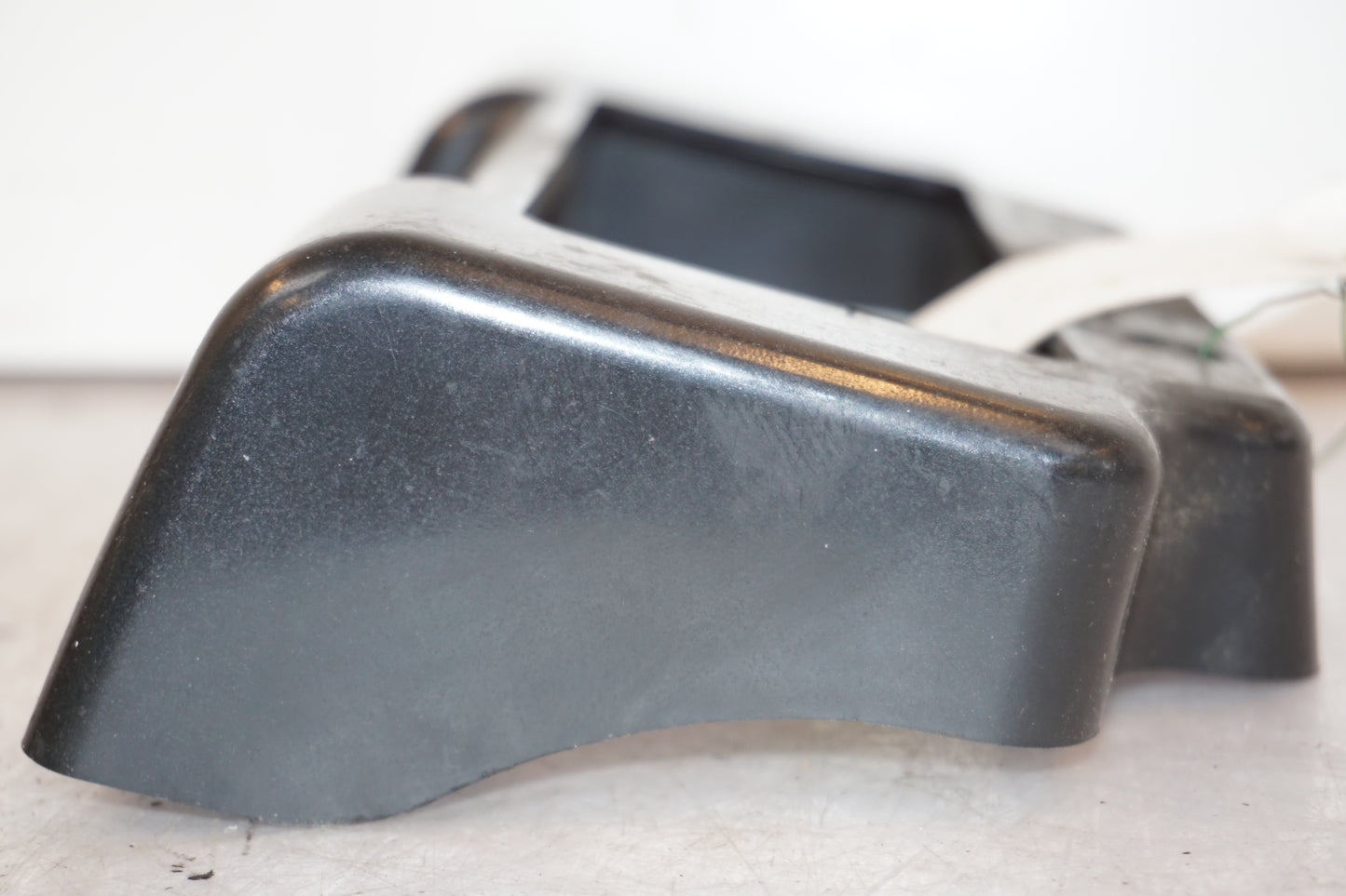 Snett uppifrån på Likriktarskydd från en H-D Street Glide FLHX -2016 motorcykel.