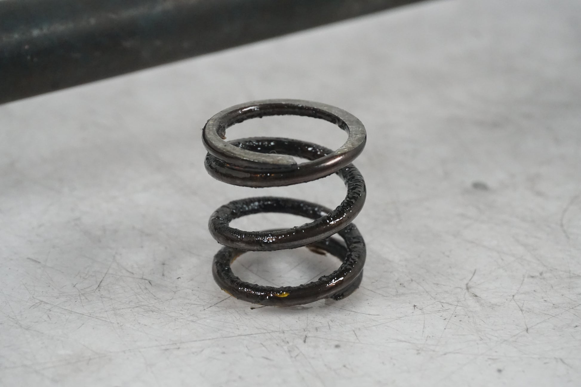 Baksidan på Kardanaxel från en Kawasaki VN 1600 Mean Streak -2007 motorcykel.