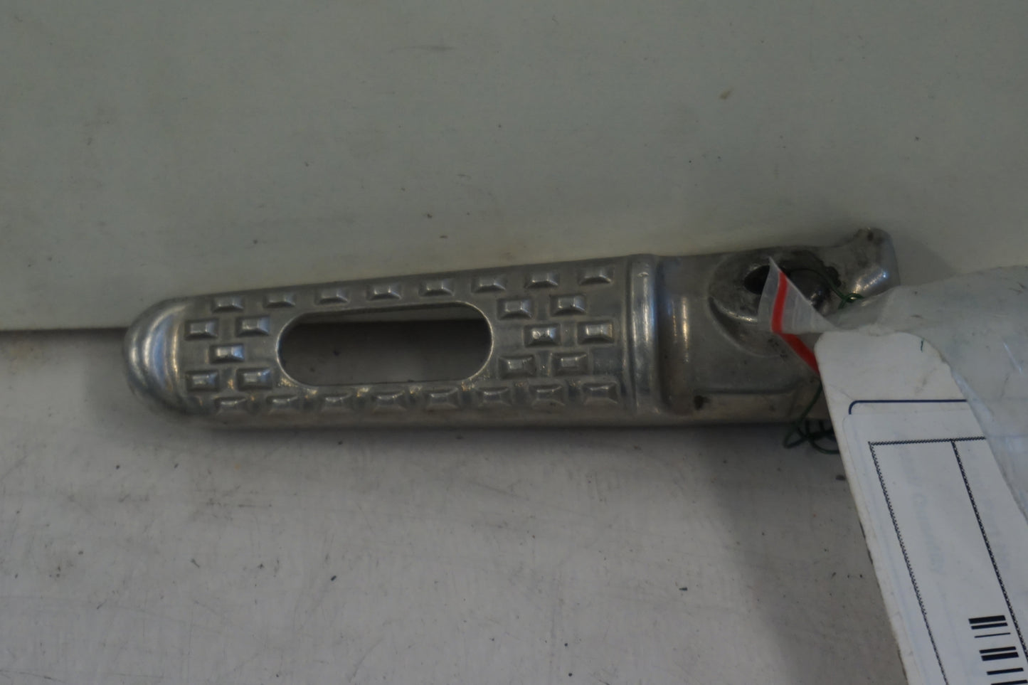 Framsidan på Fotpinne från en Honda CBR 600 RR -2007 motorcykel.