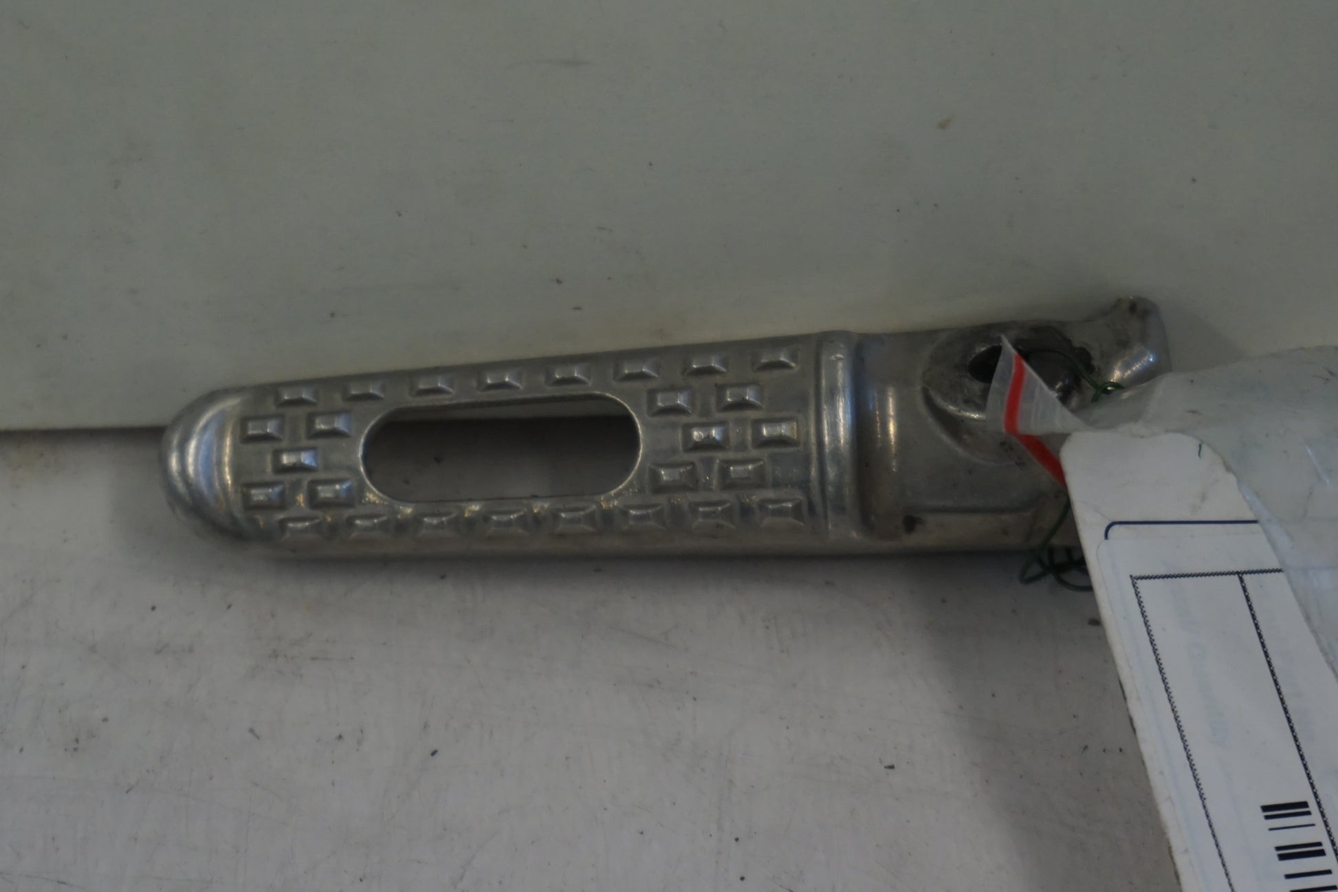 Framsidan på Fotpinne från en Honda CBR 600 RR -2007 motorcykel.