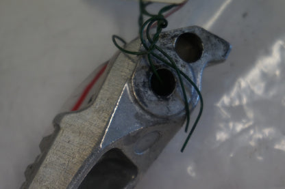 Snett nerifrån på Fotpinne från en Honda CBR 600 RR -2007 motorcykel.