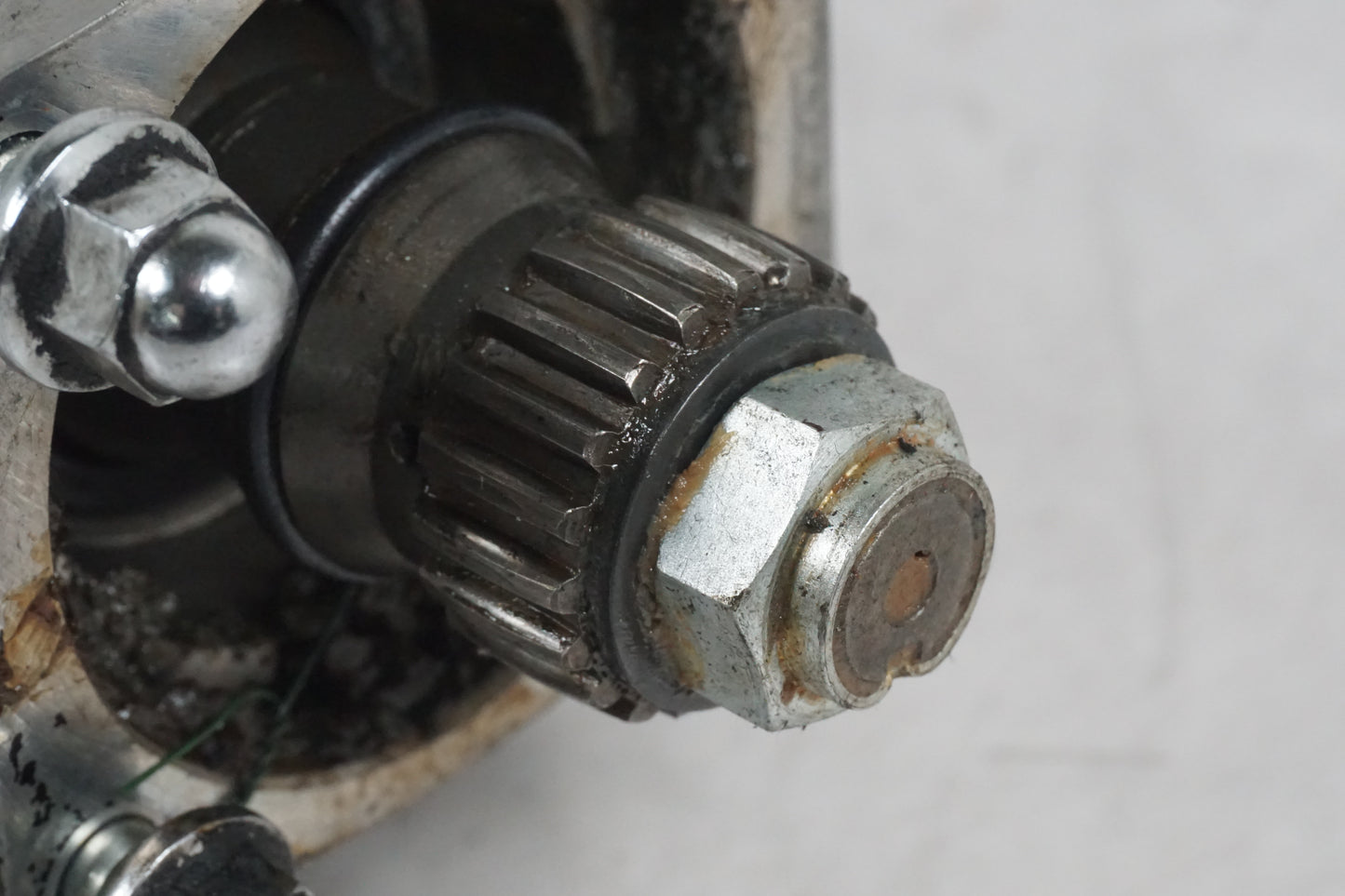 Höger sida på Slutväxel från en Kawasaki VN 1500 -1997 motorcykel.