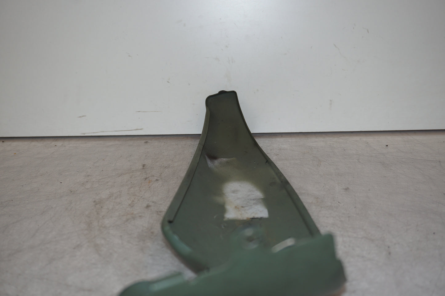 Snett uppifrån på Vattenkyldekor från en H-D V-Rod 1130 -2006 motorcykel.