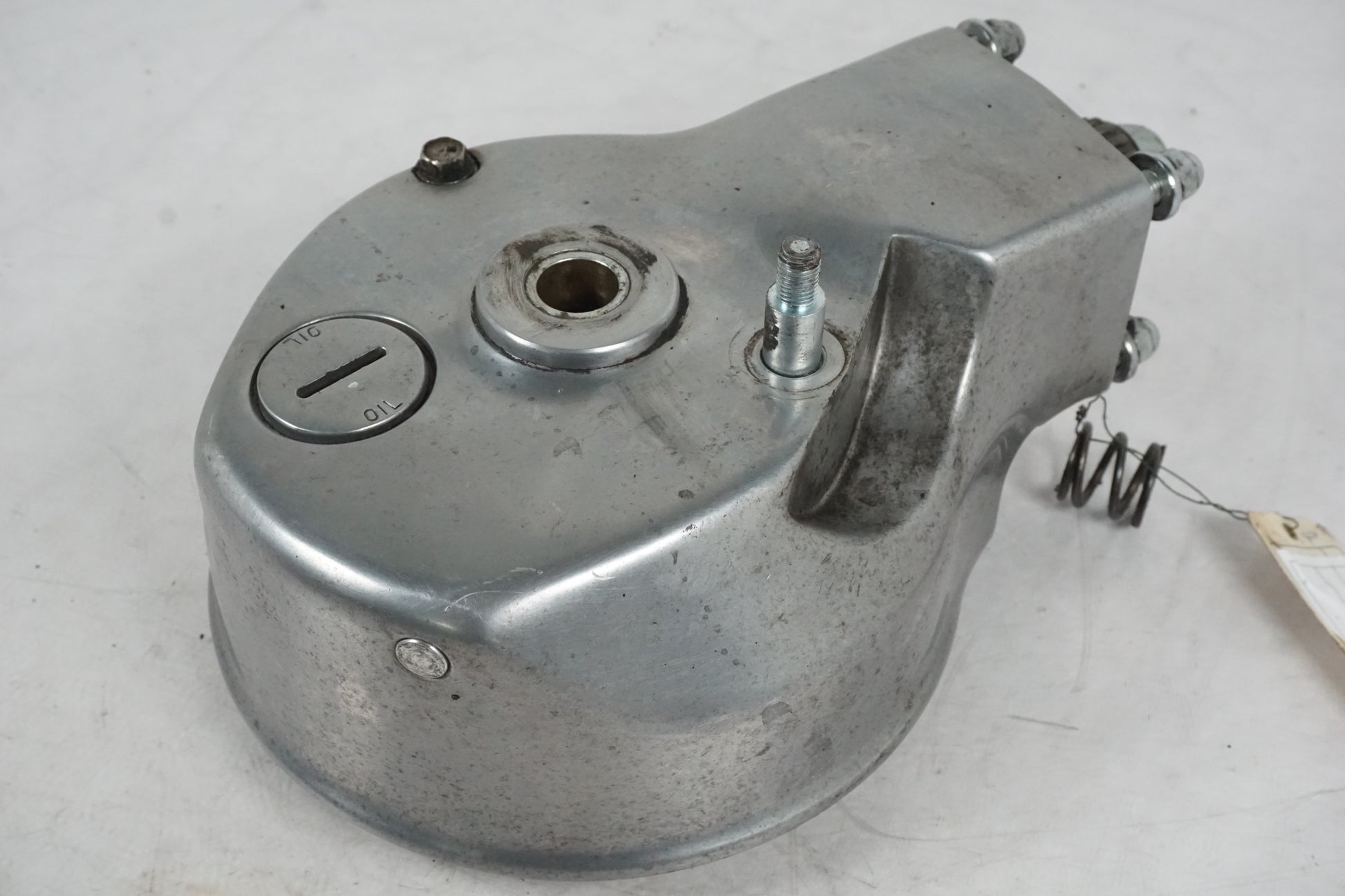 Snett uppifrån på Slutväxel från en Kawasaki VN 1500 -1997 motorcykel.