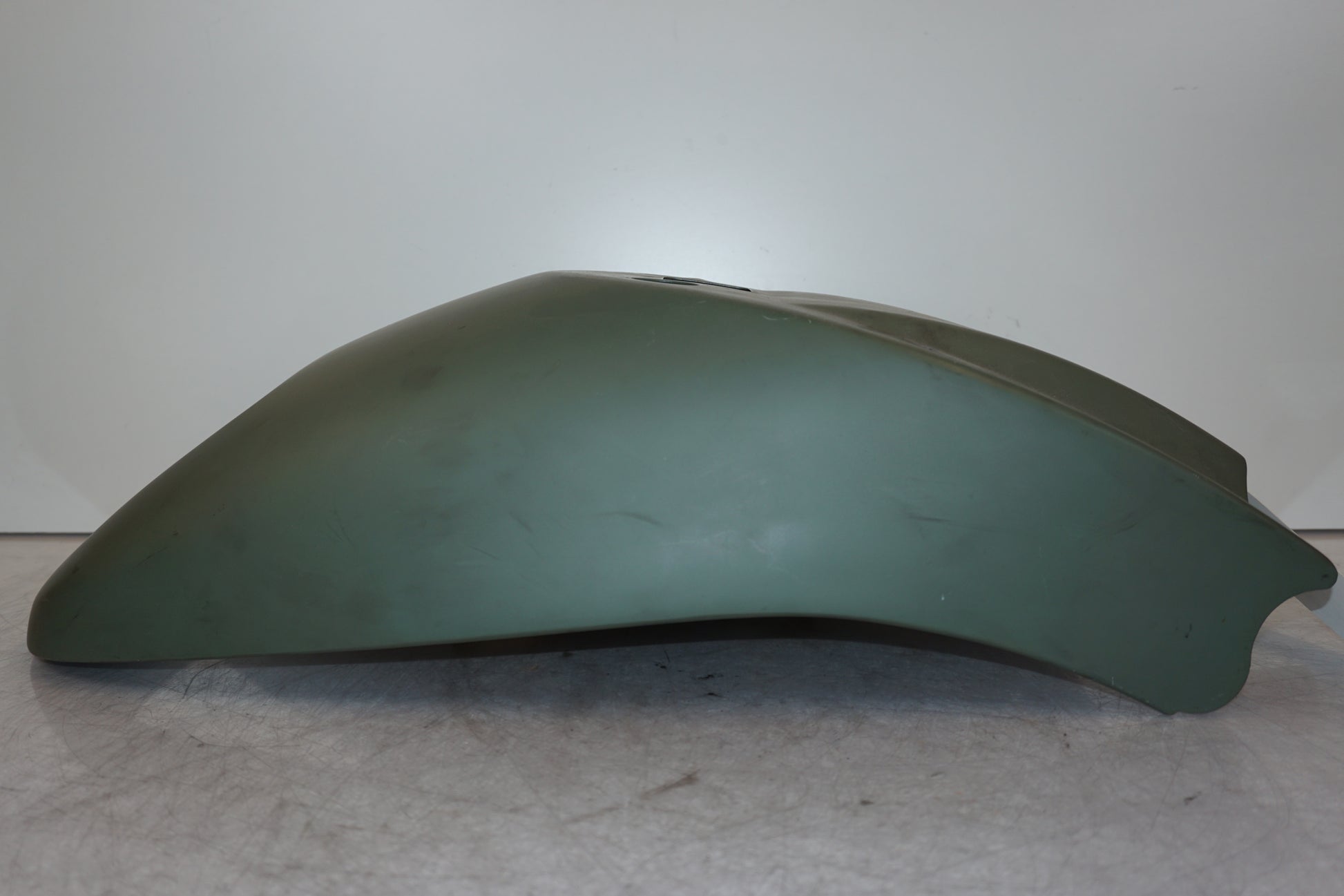 Snett uppifrån på Bakskärm från en H-D V-Rod 1130 -2006 motorcykel.