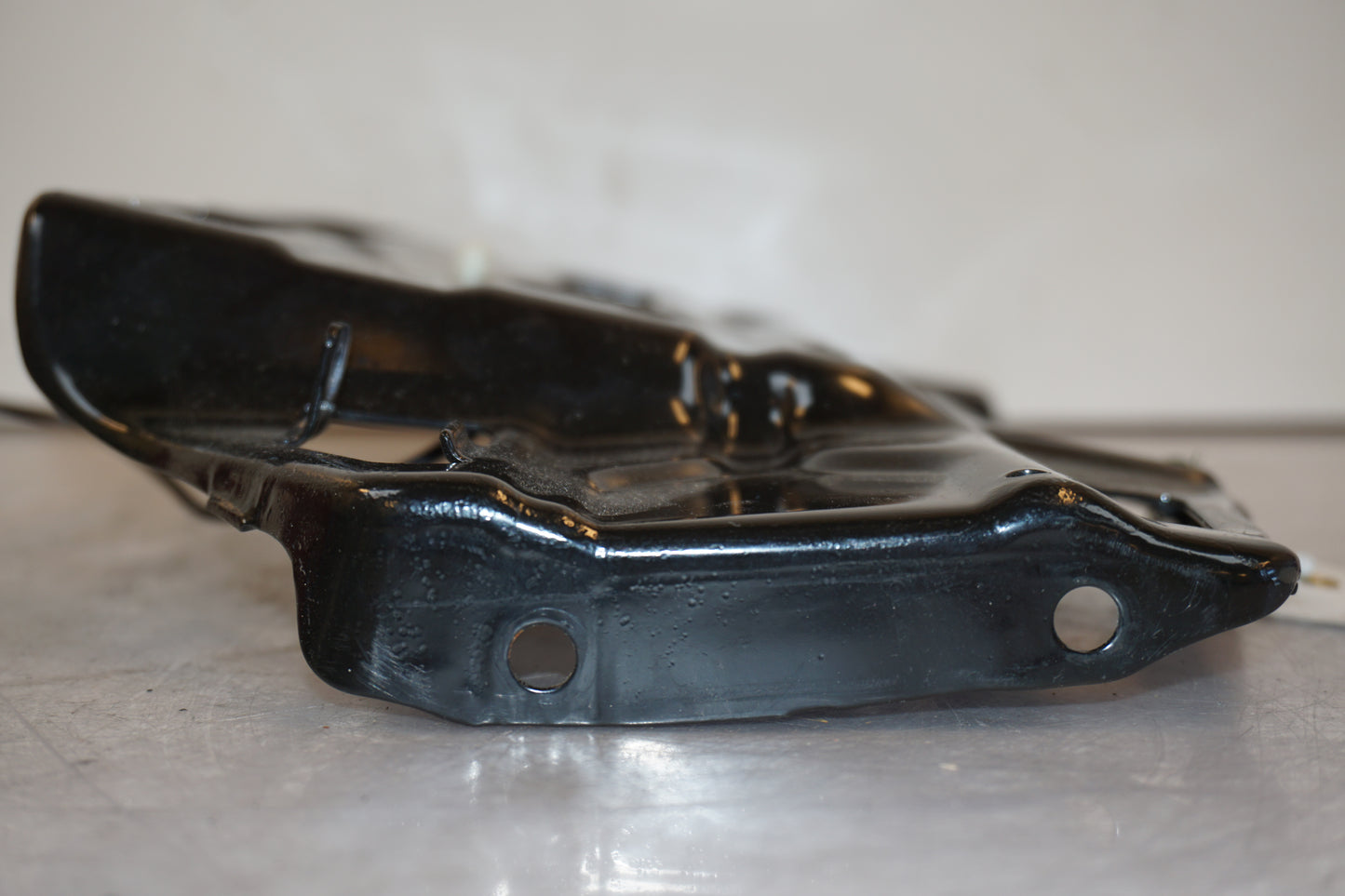 Snett uppifrån på Instrumentpanelsfäste från en H-D Street Glide FLHX -2016 motorcykel.