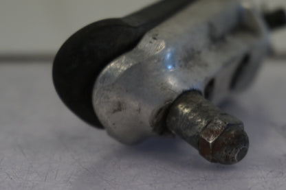 Snett uppifrån på Fotpinne från en Honda CBR 600 -1998 motorcykel.