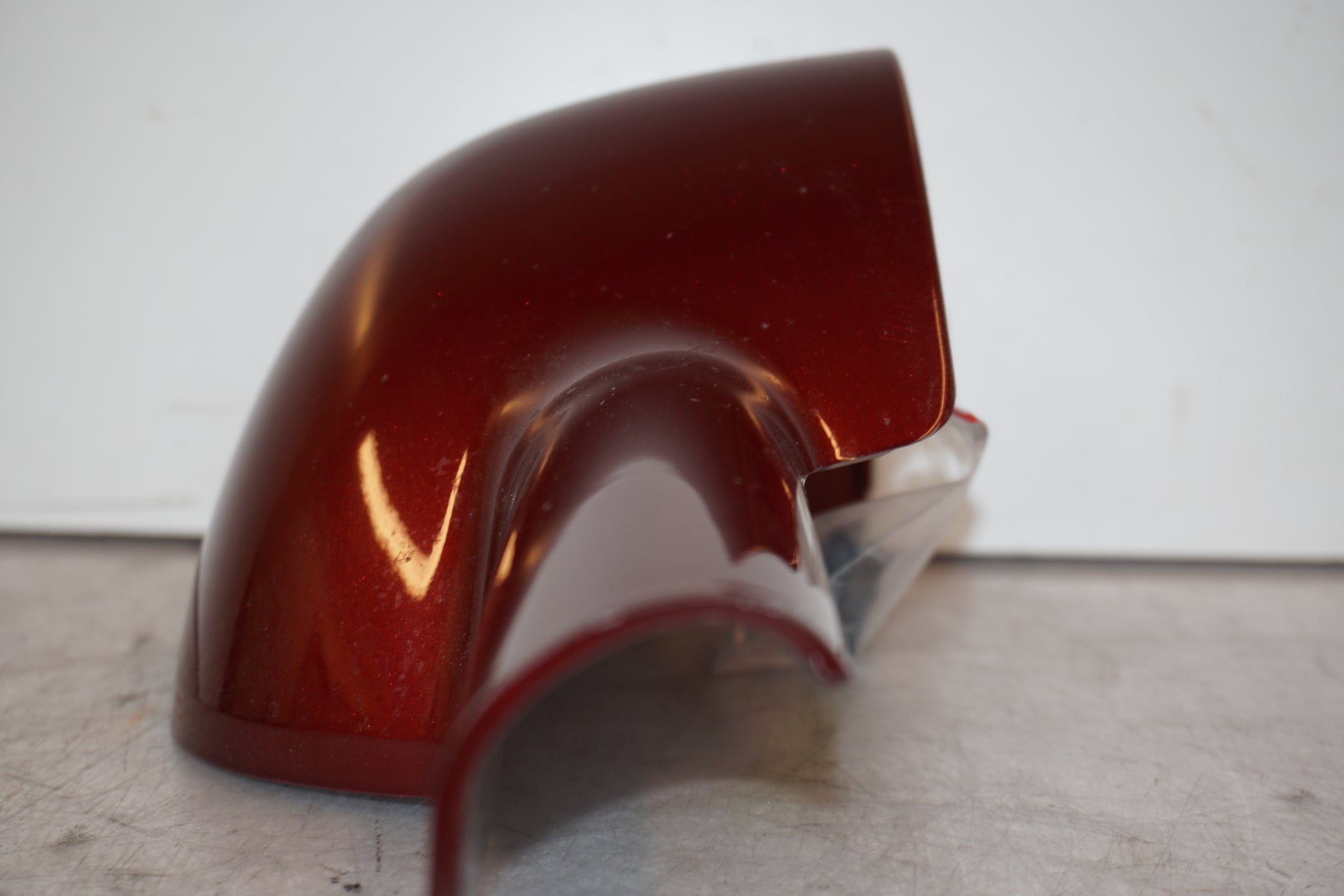 Baksidan på Fotkåpa från en H-D Touring Ultra Classic FLHTCU/I -2009 motorcykel.