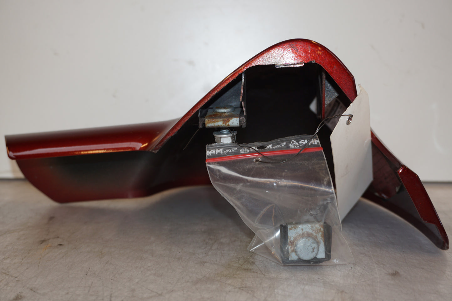 Höger sida på Fotkåpa från en H-D Touring Ultra Classic FLHTCU/I -2009 motorcykel.