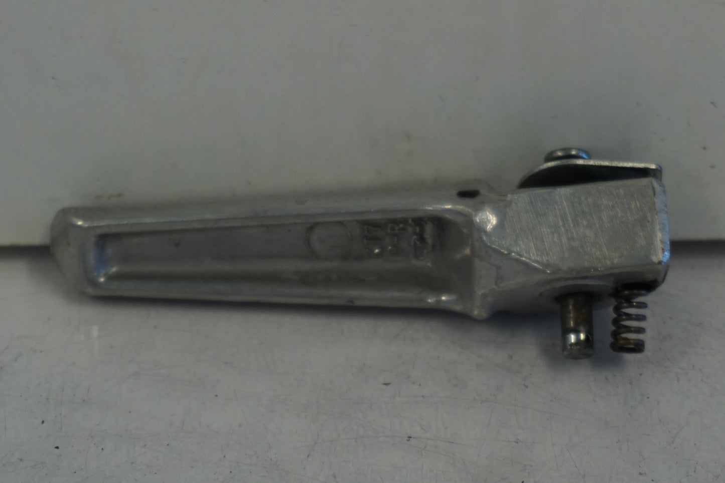 Baksidan på Fotpinne från en Honda CBR 600 -1997 motorcykel.