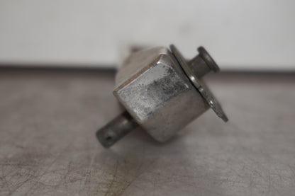 Snett uppifrån på Fotpinne från en Honda VTR 1000 F -1997 motorcykel.