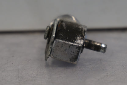 Snett uppifrån på Fotpinne från en Honda CBR 600 -1997 motorcykel.