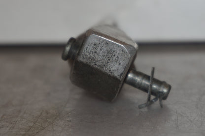 Snett uppifrån på Fotpinne från en Honda VFR 800 -1998 motorcykel.