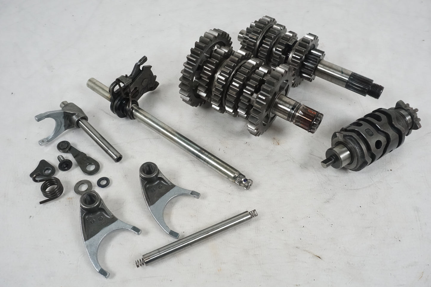 Framsidan på Växellåda från en KTM RC 390 -2019 motorcykel.