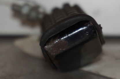 Baksidan på Fotpinne från en Honda CBR 1000 F -1987 motorcykel.