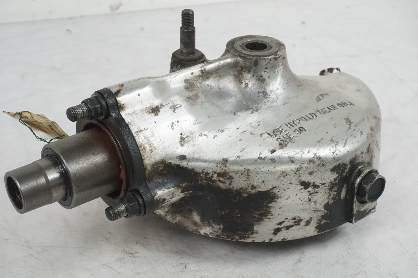 Baksidan på Slutväxel från en Suzuki GS 1000 -1983 motorcykel.