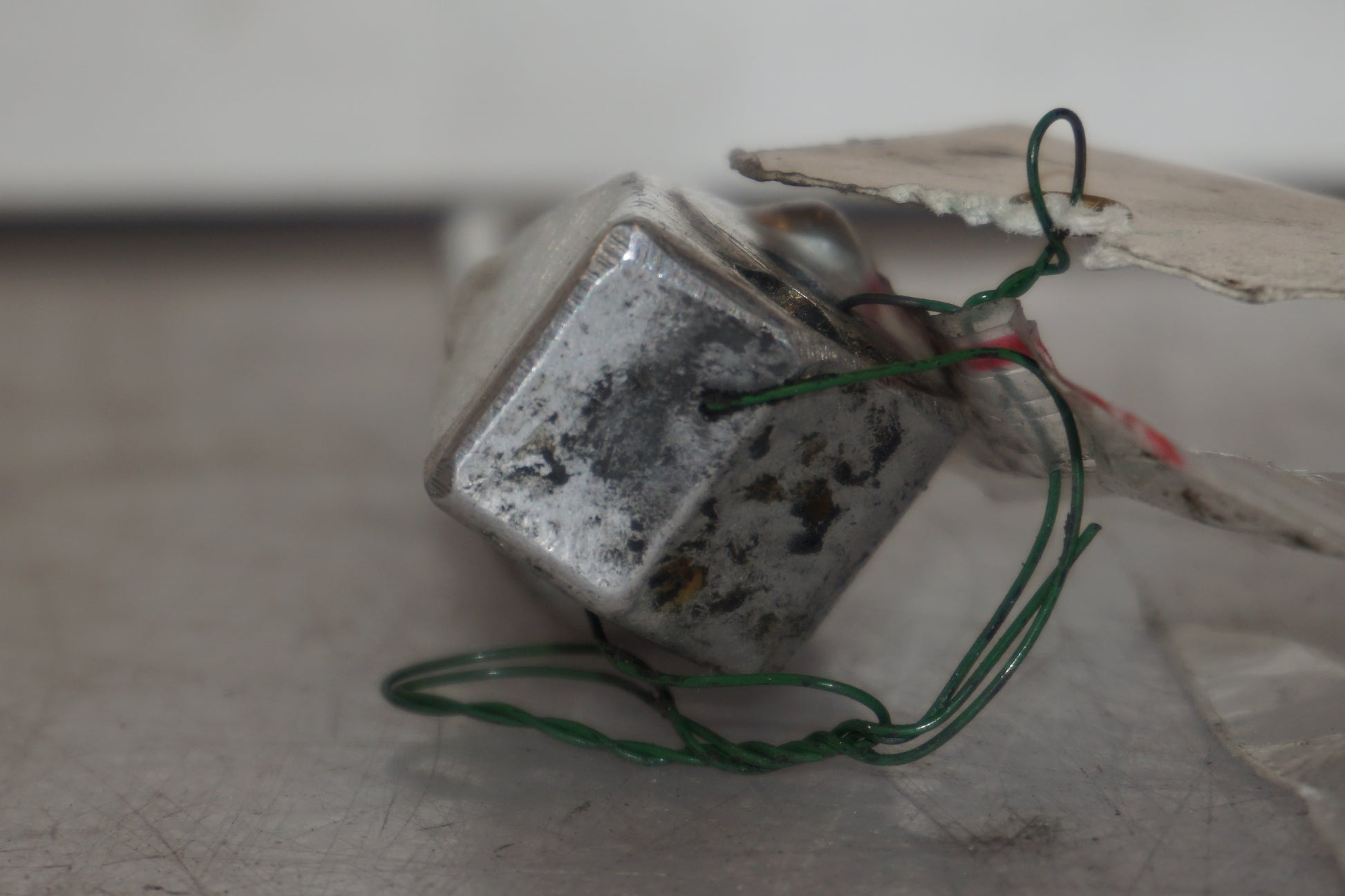 Snett uppifrån på Fotpinne från en Honda CBR 1100 XX -1998 motorcykel.