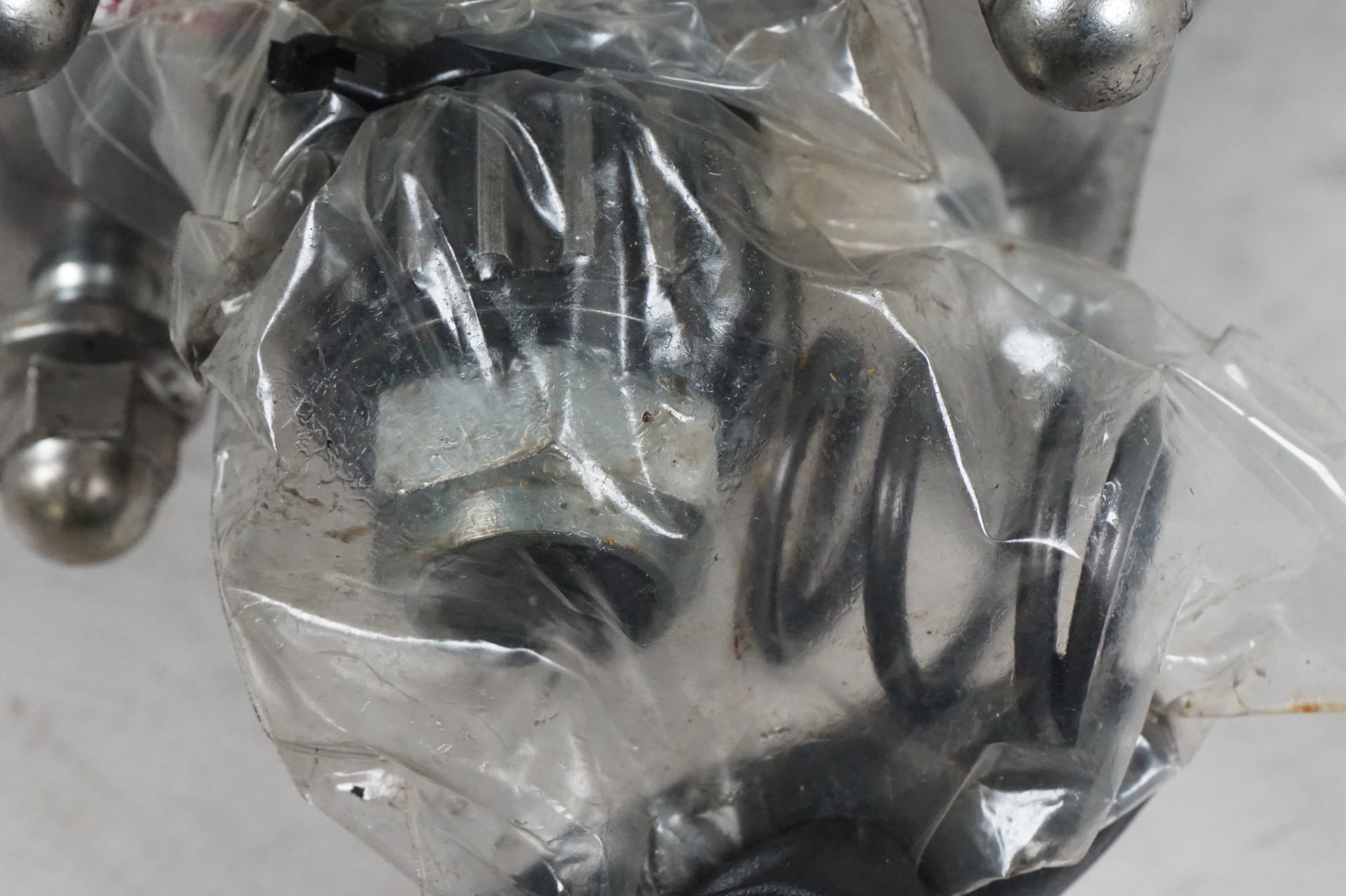 Snett nerifrån på Slutväxel från en Kawasaki VN 1600 -2006 motorcykel.