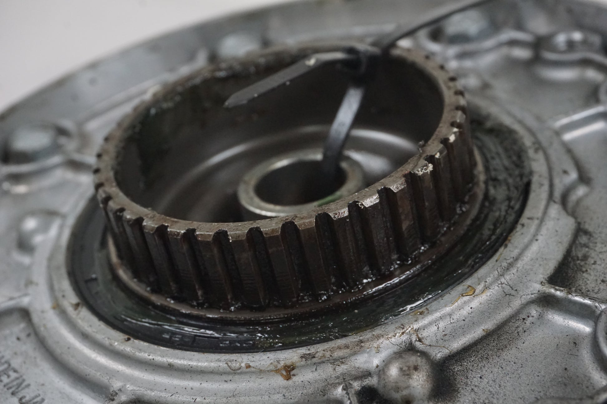 Extrabild3 på Slutväxel från en Kawasaki VN 1600 -2006 motorcykel.