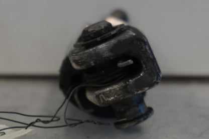 Snett uppifrån på Fotpinne från en Kawasaki ZX-9R -1999 motorcykel.