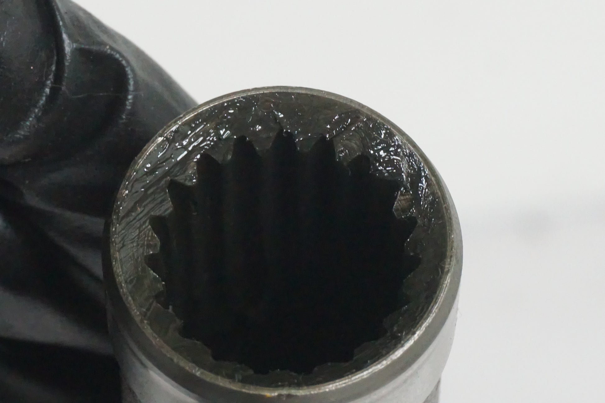 Höger sida på Kardanaxel från en Honda CX 500 -1982 motorcykel.