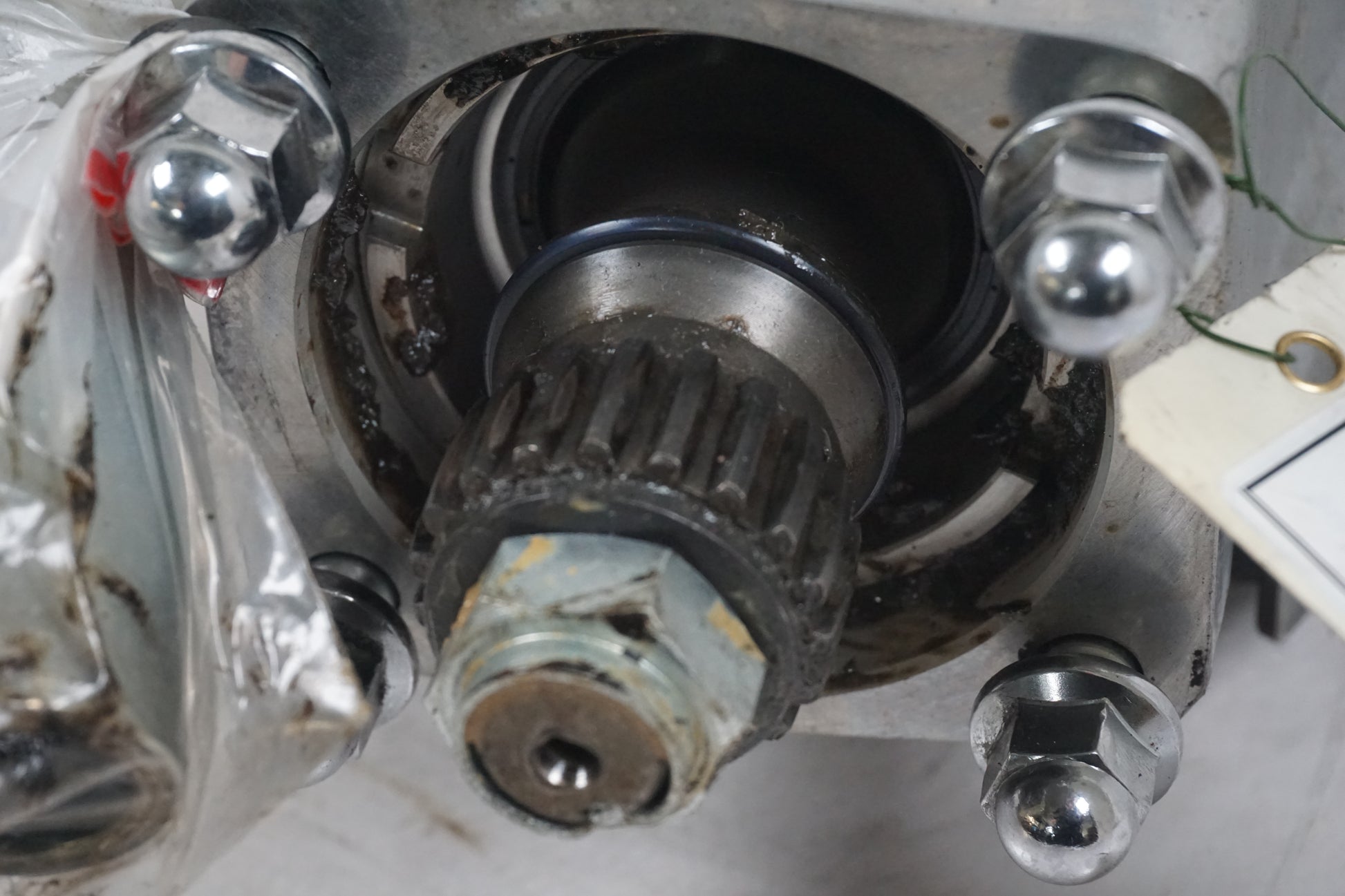 Extrabild2 på Slutväxel från en Kawasaki VN 1500 -1999 motorcykel.