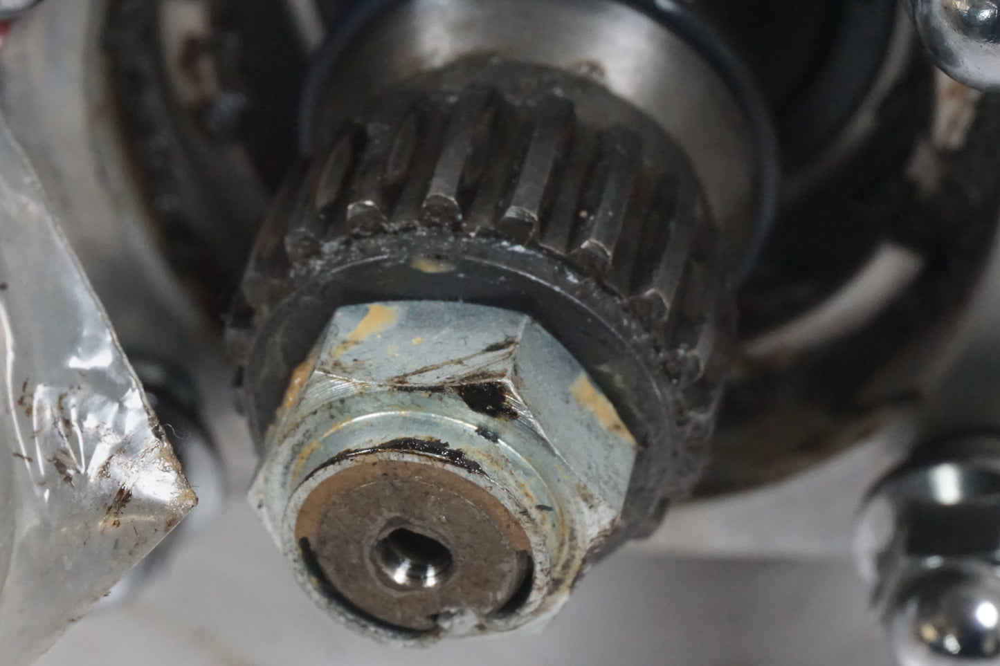 Extrabild3 på Slutväxel från en Kawasaki VN 1500 -1999 motorcykel.