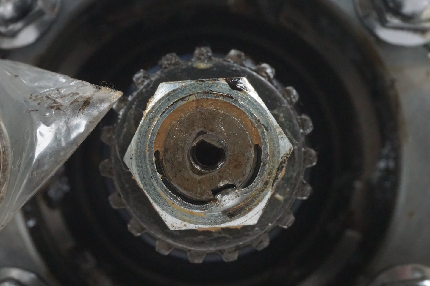 Extrabild4 på Slutväxel från en Kawasaki VN 1500 -1999 motorcykel.