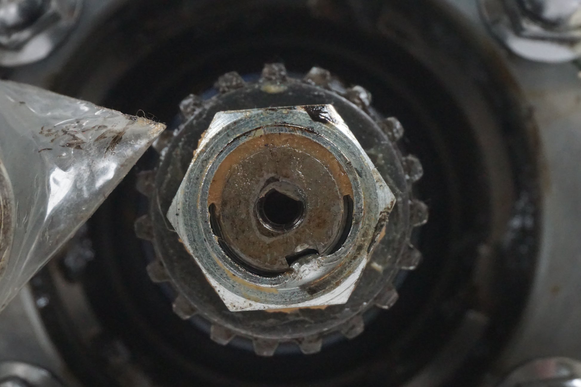 Extrabild4 på Slutväxel från en Kawasaki VN 1500 -1999 motorcykel.