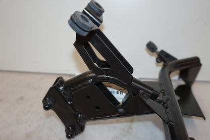 Snett uppifrån på Toppkåpstag från en Yamaha FZ-8 -2011 motorcykel.