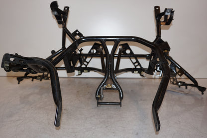 Baksidan på Toppkåpstag från en BMW R 1200 RT -2008 motorcykel.