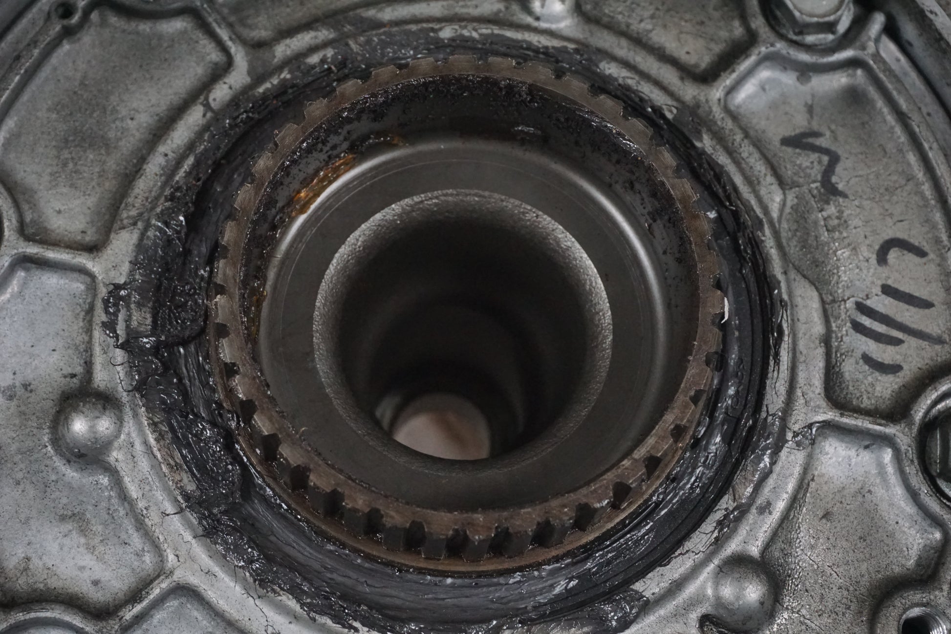 Extrabild5 på Slutväxel från en Kawasaki VN 1500 -1999 motorcykel.