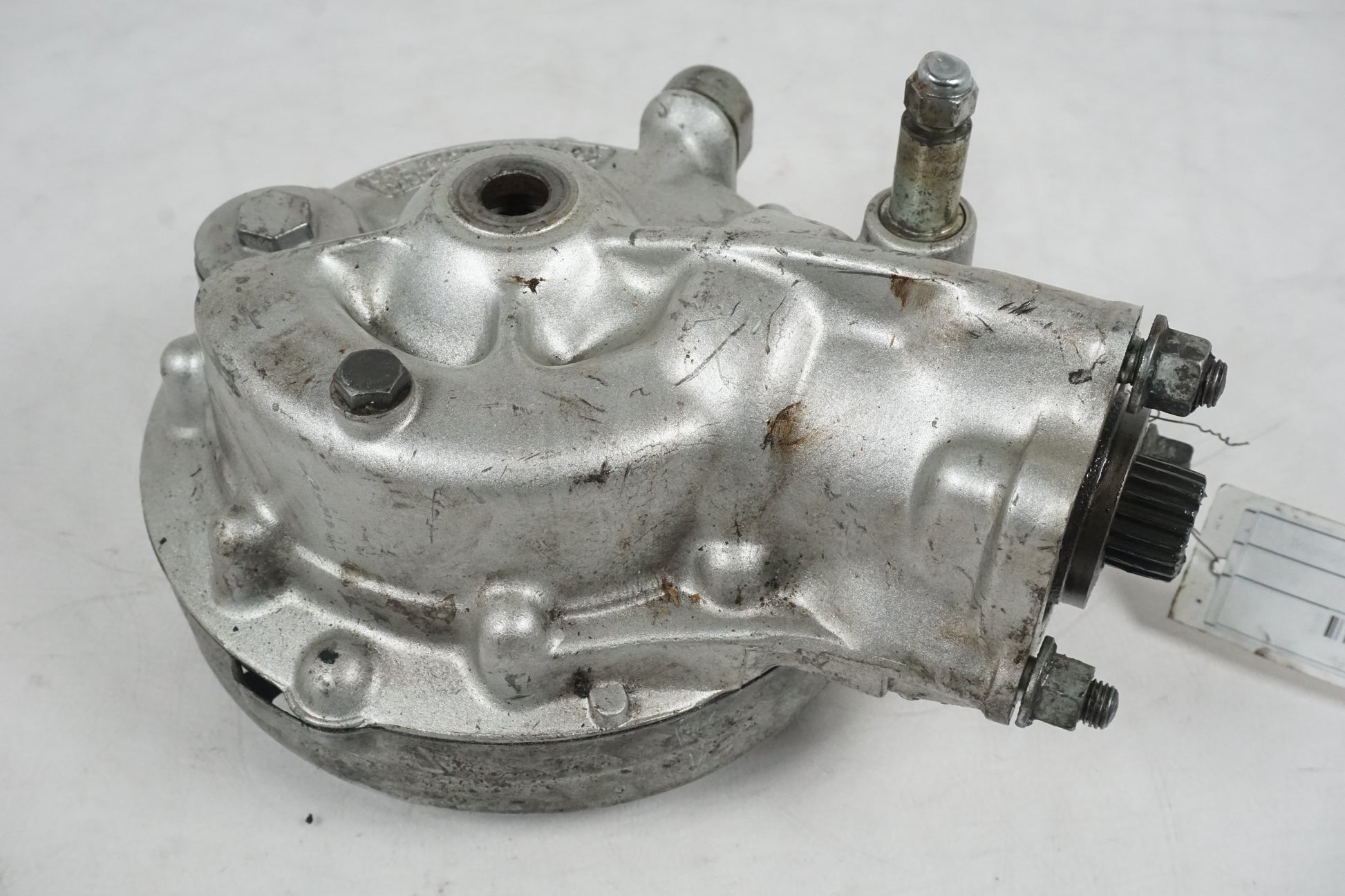 Framsidan på Slutväxel från en Honda CX 500 -1982 motorcykel.