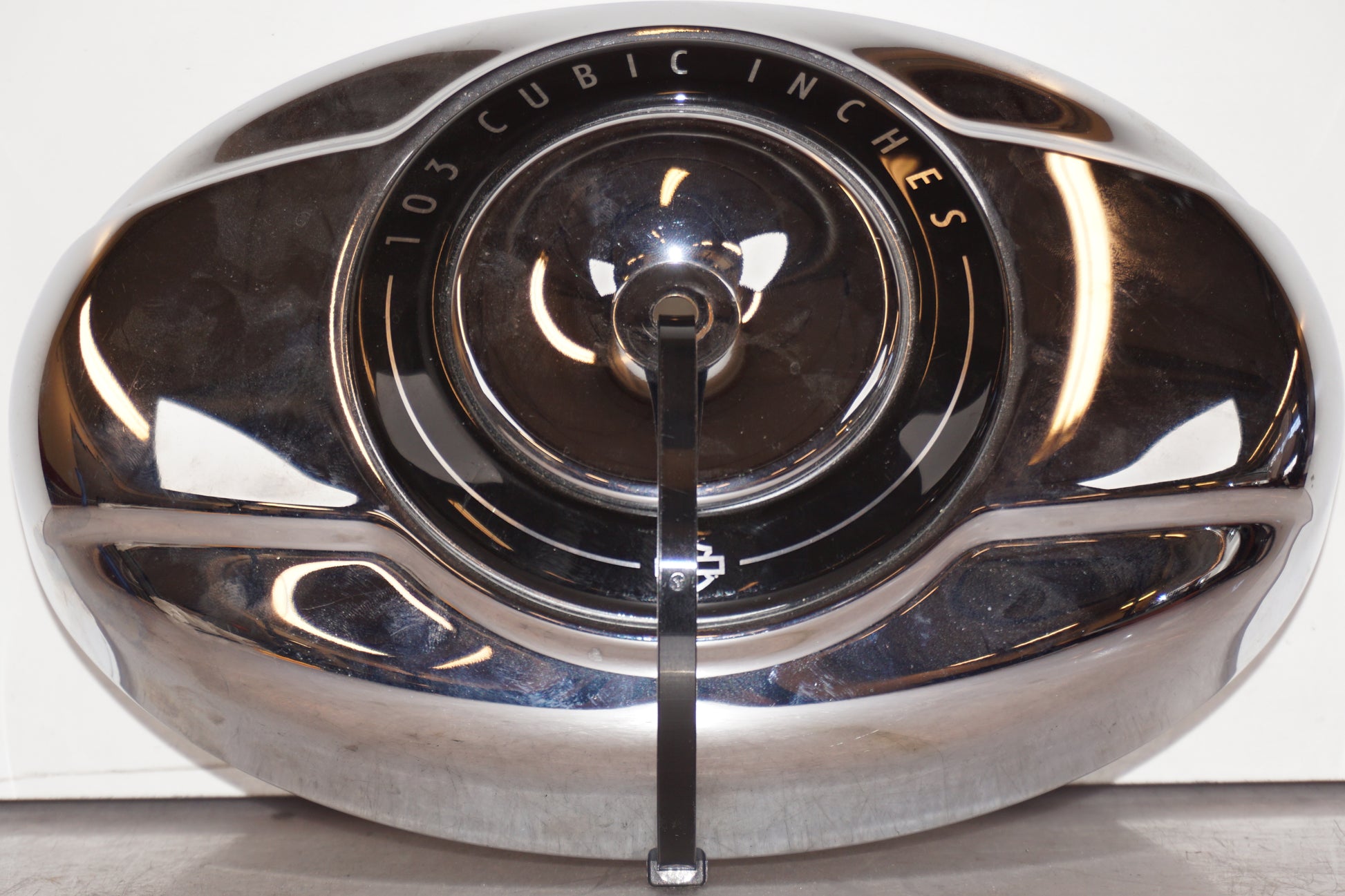 Framsidan på Luftburksdekor från en H-D Harley diverse -2012 motorcykel.