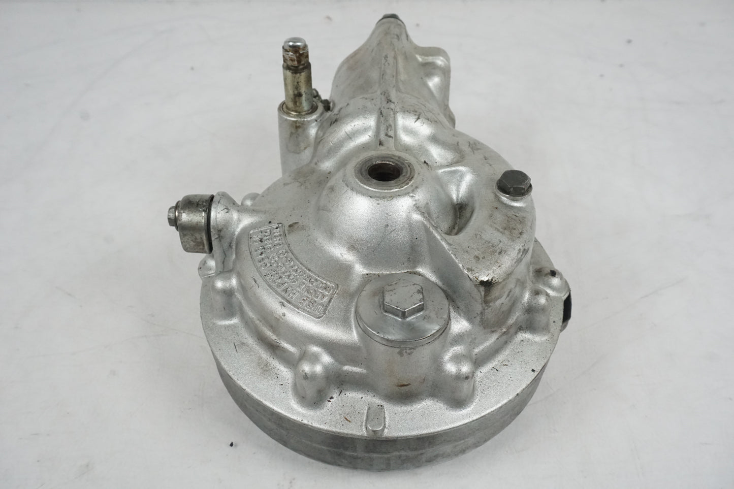 Vänster sida på Slutväxel från en Honda CX 500 -1982 motorcykel.