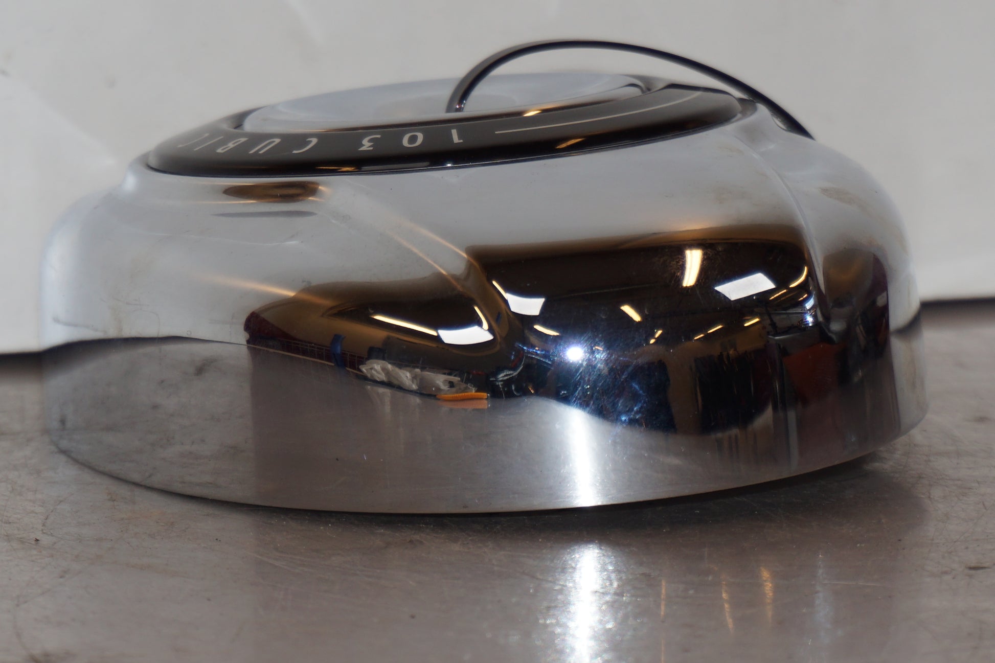 Höger sida på Luftburksdekor från en H-D Harley diverse -2012 motorcykel.