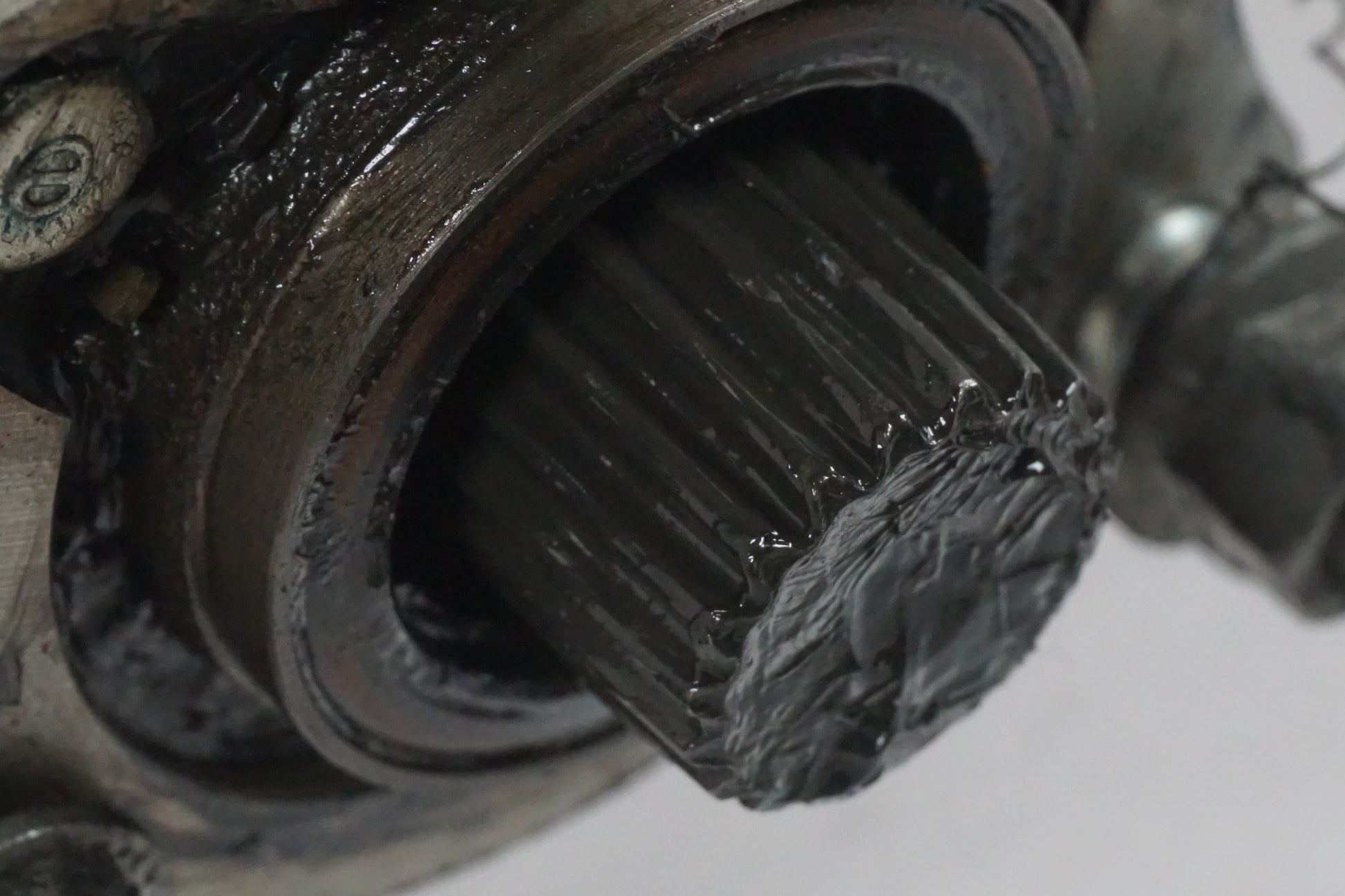 Extrabild3 på Slutväxel från en Honda CX 500 -1982 motorcykel.